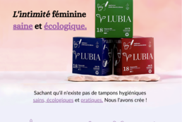 Lubia, l'intimité féminine saine et écologique