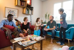 Résidence partagée à destination des familles monoparentales 